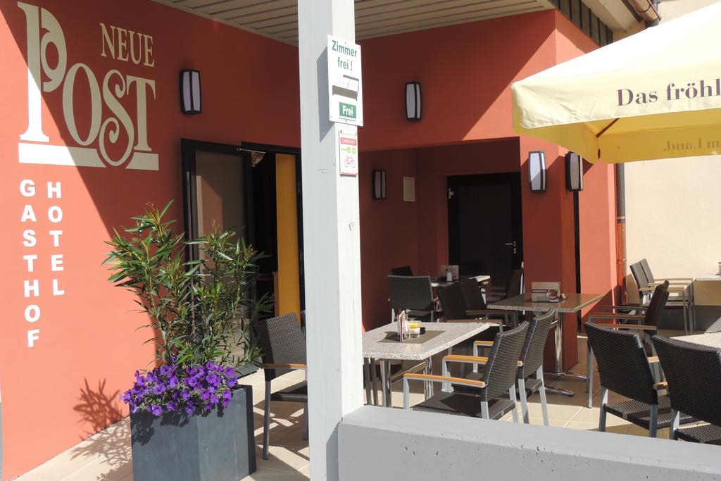 Hotel-Gasthof Neue Post Leutershausen  Экстерьер фото
