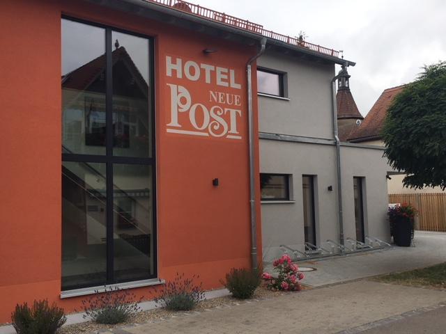 Hotel-Gasthof Neue Post Leutershausen  Экстерьер фото